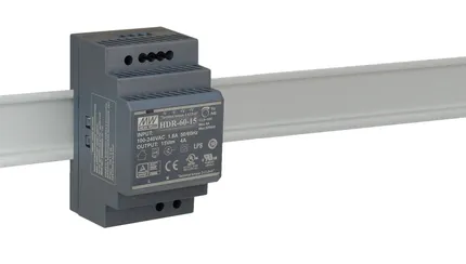 DIN ZASILACZ IMPULSOWY NA SZYNĘ 15V/60W/4A Zabezpieczenie przeciwzwarciowe, przeciążeniowe, nadnapięciowe orllo.pl