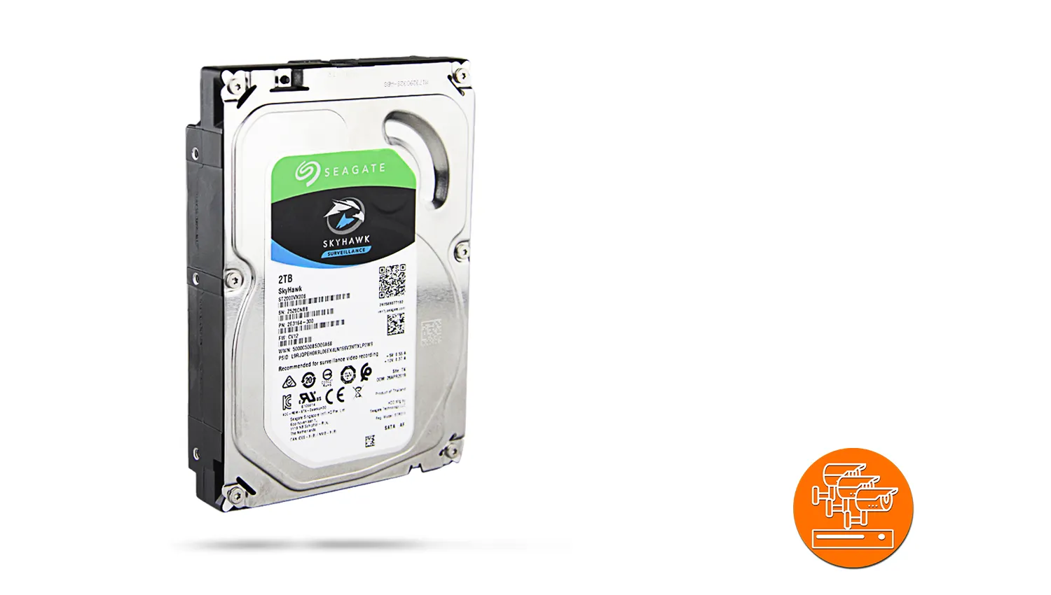 Twardy Dysk HDD 2TB do Rejestrator&oacute;w NVR ORLLO