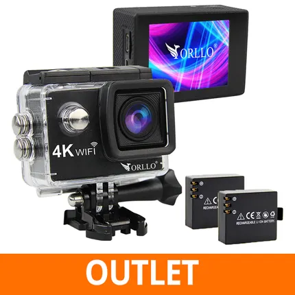 Kamera Sportowa 4K Wifi ORLLO XPRO-GO+ OUTLET IDEALNY