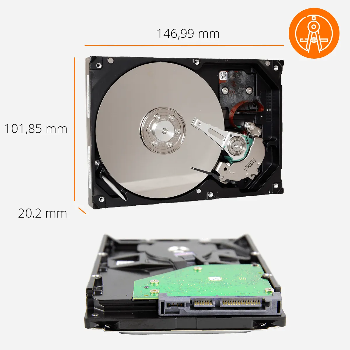 Twardy Dysk HDD 2TB do Rejestrator&oacute;w NVR ORLLO