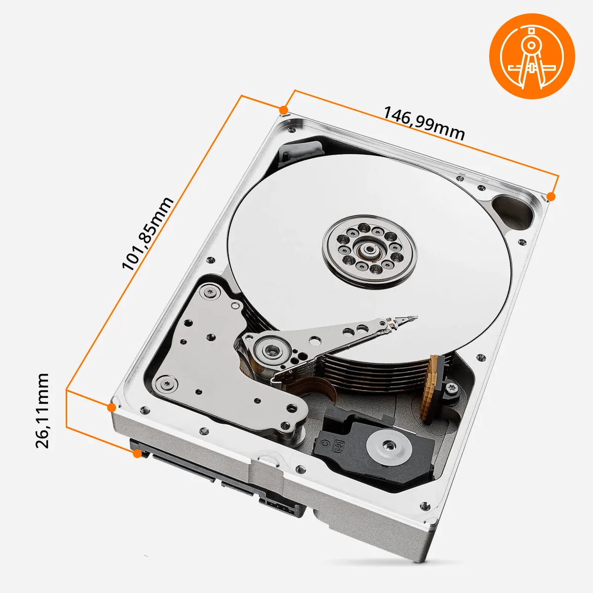 Twardy Dysk HDD 8TB do Rejestrator&oacute;w NVR ORLLO