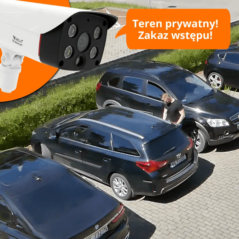 Kamera GSM na Kartę SIM Zewnętrzna 4G LTE 3Mpx ORLLO Z11 OUTLET BDB