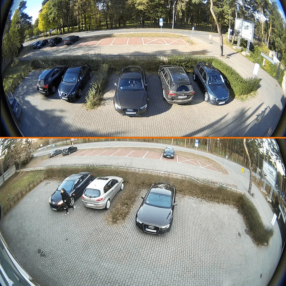 Kamera Zewnętrzna WiFi IP POE 180 stopni ORLLO Z13 OUTLET BDB