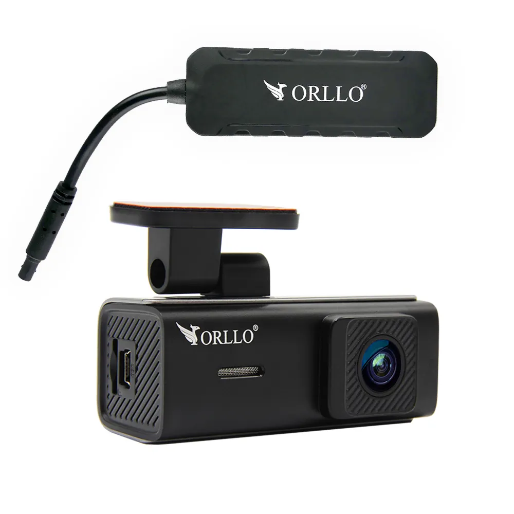 Kamera samochodowa 2k ORLLO RX-500 z lokalizatorem GPS 