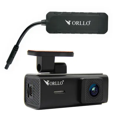 Kamera samochodowa 2k ORLLO RX-500 z lokalizatorem GPS