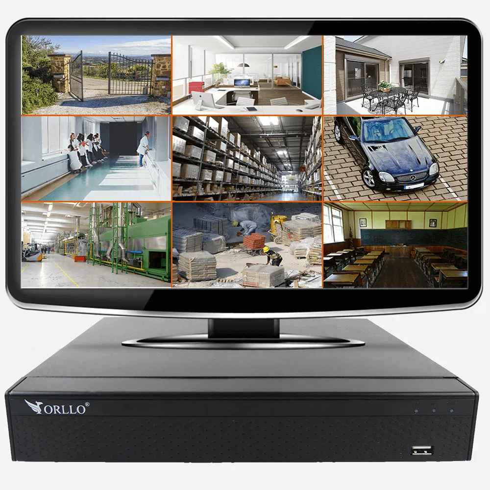 Nagrywarka NVR Rejestrator WiFi ORLLO NVR1 CH9 OUTLET IDEALNY
