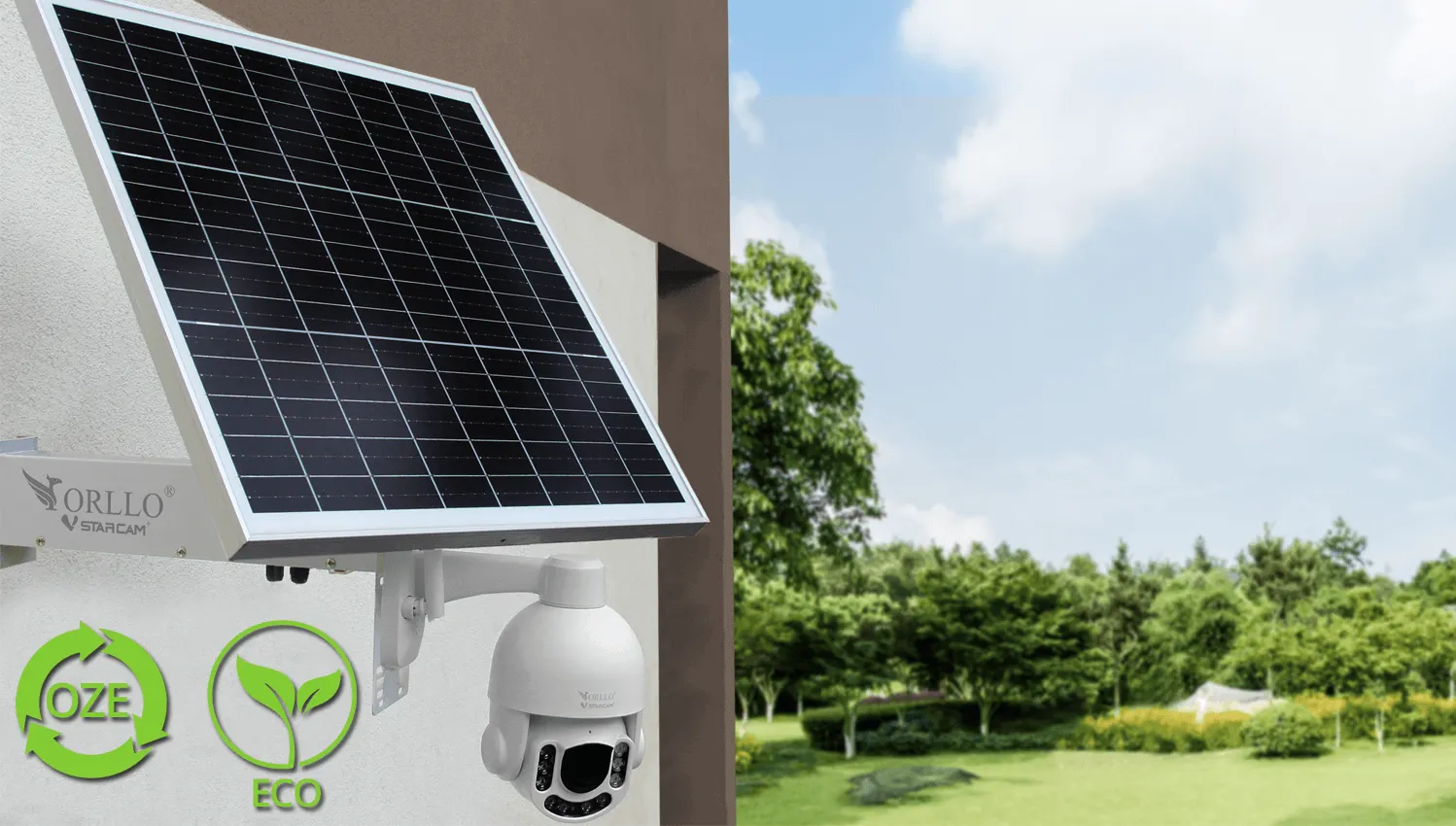 Panel fotowoltaiczny solarny do Kamer Monitoringu ORLLO SM6030 OUTLET IDEALNY