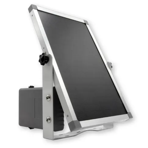 panel fotowoltaiczny słoneczny orllo s-001 panel monokrystaliczny z własnym akumulatorem najlepsze zasilanie do fotopułapki niezależne zasilanie do fotopułapki zasilanie oze do kamer panel słoneczny do huntercam3 orllo.pl