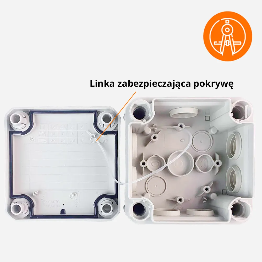 Puszka montażowa do Kamer IP Zewnętrznych