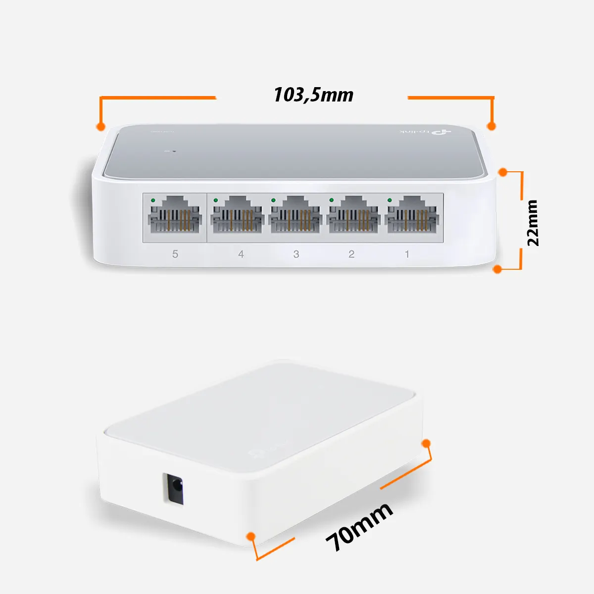 SWITCH TP-LINK TL-SF1005D