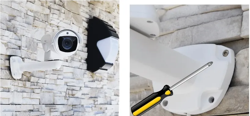 Kamera zewętrzna obrotowa poe orllo podczerwień alarm gsm bestcam