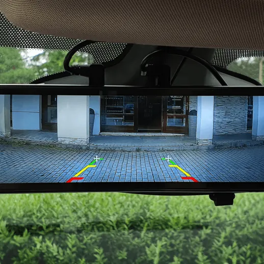 kamera cofania linie pomocnicze