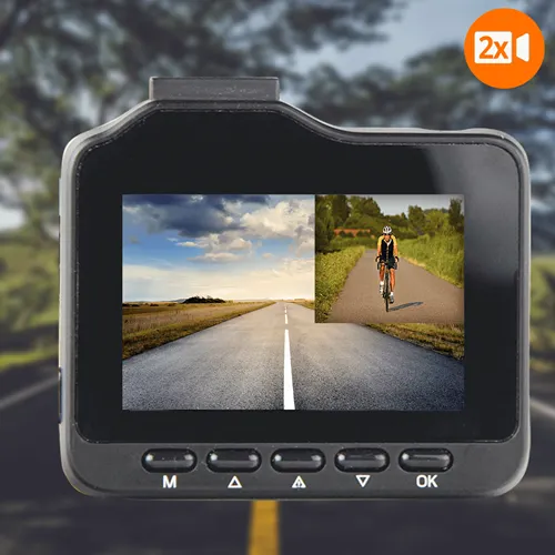 kamera samochodowa 4k gsp wifi przód tył hd