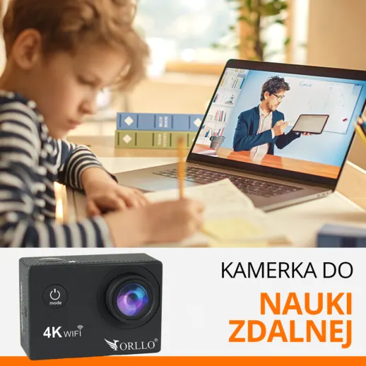 kamera sportowa internetowa orllo nauka