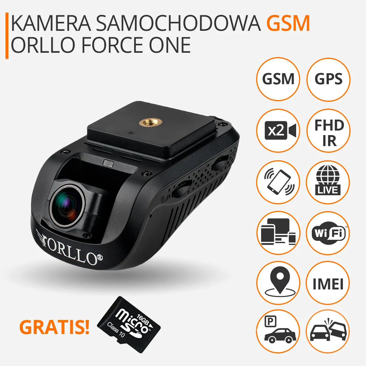 xkamerka samochodowa gsm